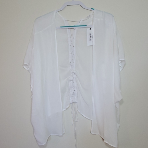 NWOT|A.OK| Tie Kimono - Picture 3 of 3